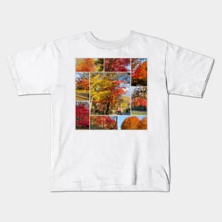 Foliage Collage Kids T-Shirt